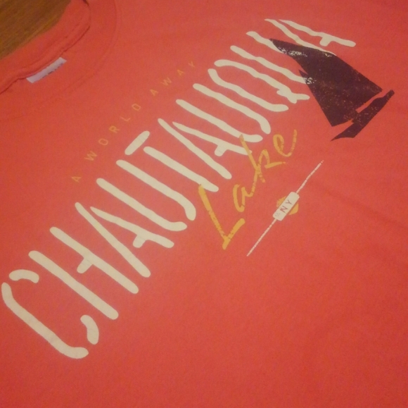 โต Chautauqua Lake ๐ฅ Institute Shirt ๐ New York NY ๐ USA ๐ฅ ๐ ๐ฐ ๐ฒ ๐ก - Picture 3 of 9